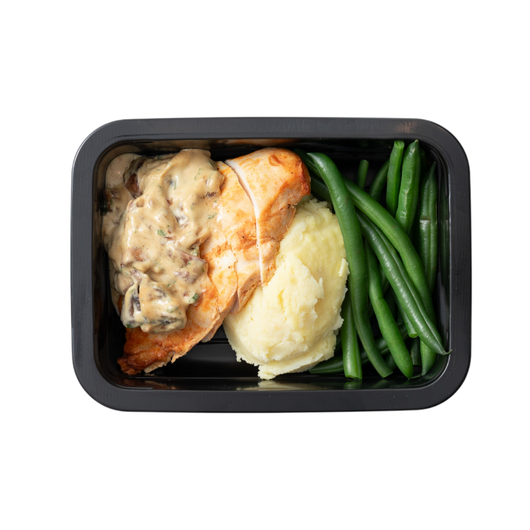 Chicken & Creamy Mushroom Sauce 400g